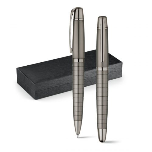 Schreibset Metall Tintenschreiber Design vergoldeter Roller Pen Tintenroller 